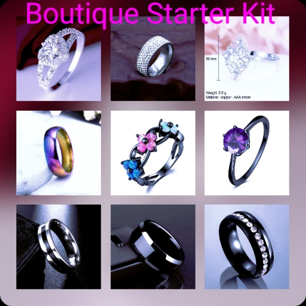 10 RINGS Boutique Starter Kit!! 5🌟🌟🌟🌟🌟!